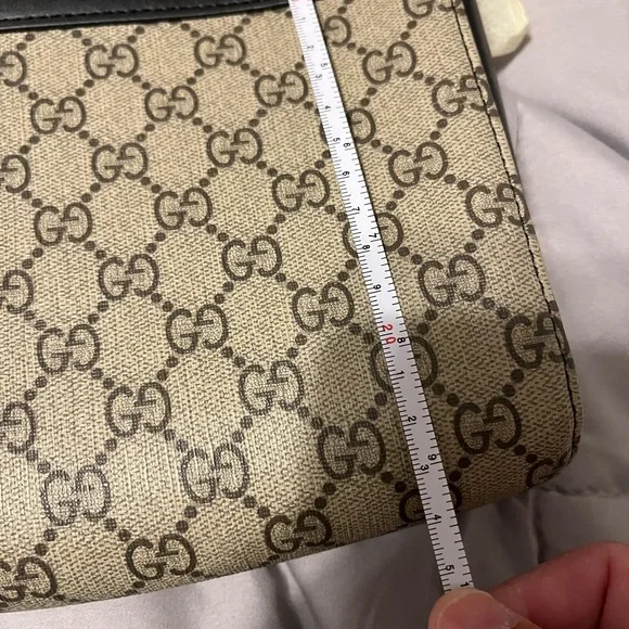 Beige/tan and Black Men's Bag - Picture 2 of 9